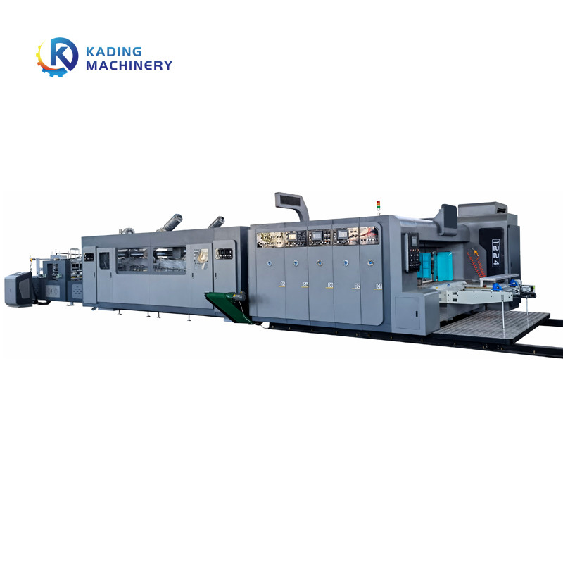 Automatyczne podawanie FFG Flexo Folder Gluer z 3/5-warstwowej tektury falistej z wykrawaniem