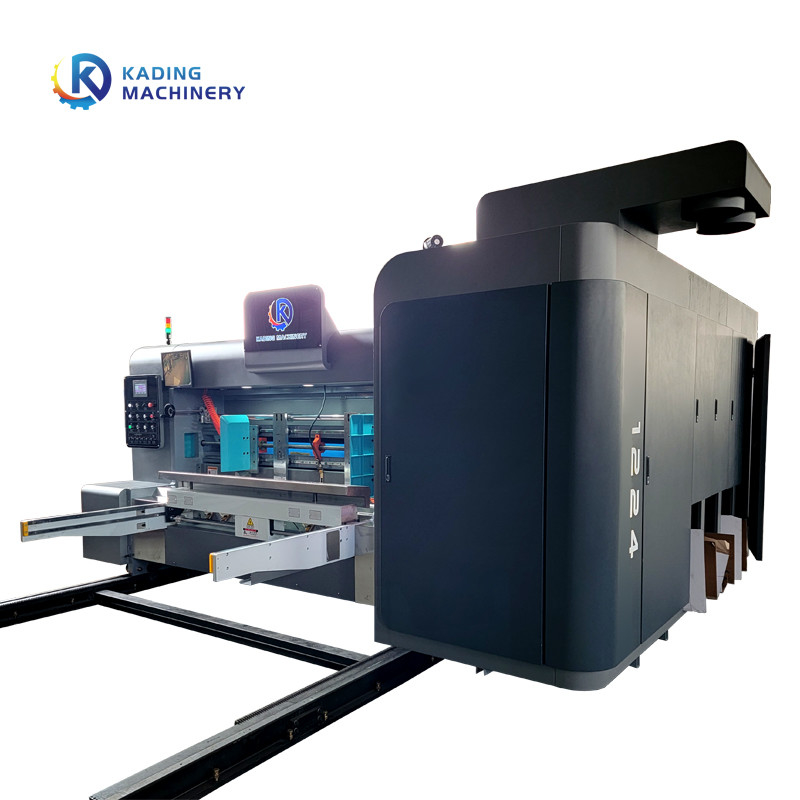 Pełna automatyczna maszyna do drukowania kartonów na 3 5 7 warstw kartonu ze sterowaniem PLC
