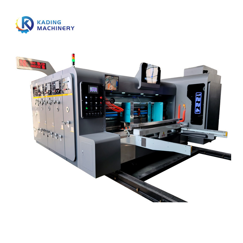 Automatyczne podawanie FFG Flexo Folder Gluer z 3/5-warstwowej tektury falistej z wykrawaniem