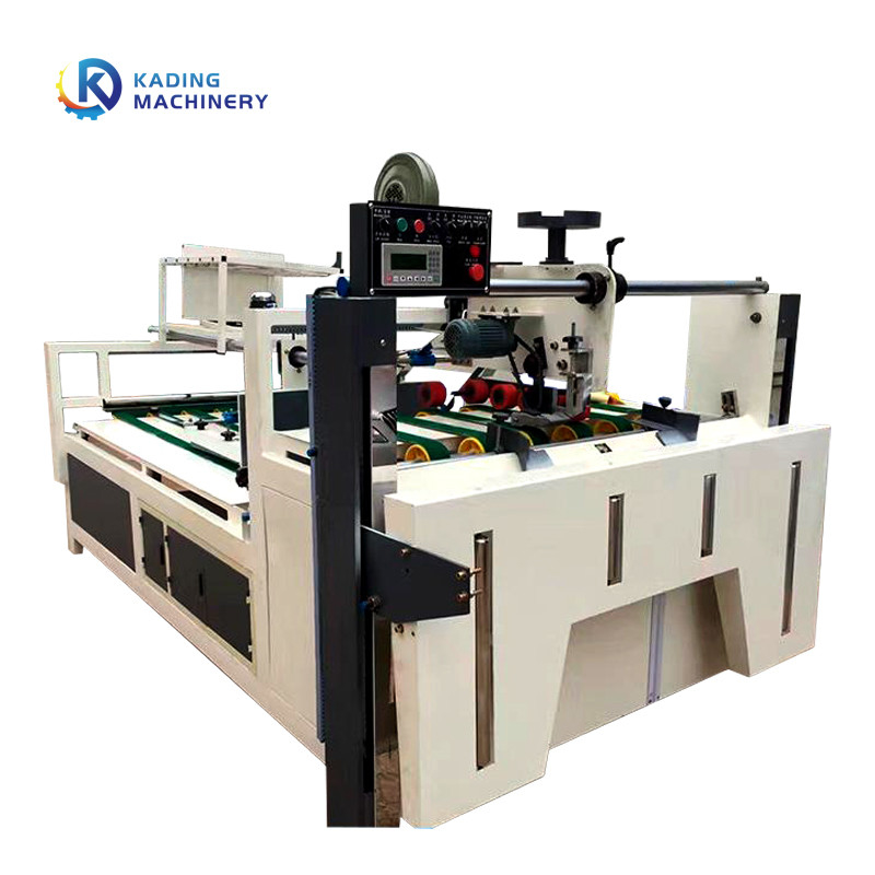 Półautomatyczna sklejarka do tektury falistej do kartonu 2600 mm 2800 mm z ręcznym podawaniem