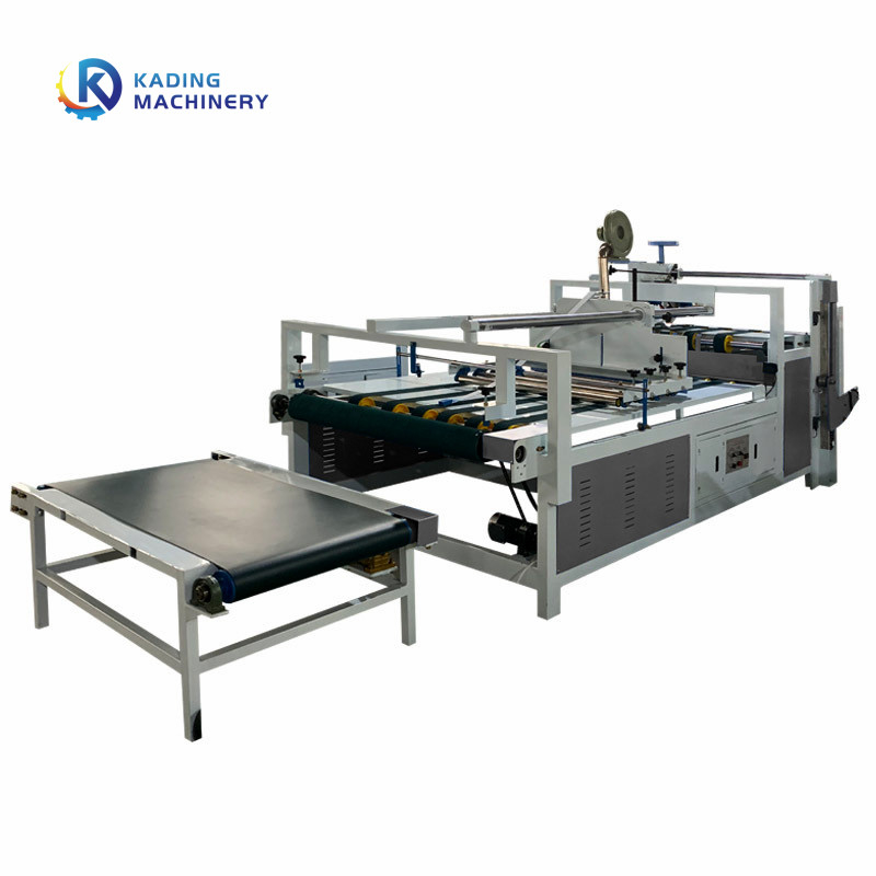 Półautomatyczna sklejarka do tektury falistej do kartonu 2600 mm 2800 mm z ręcznym podawaniem
