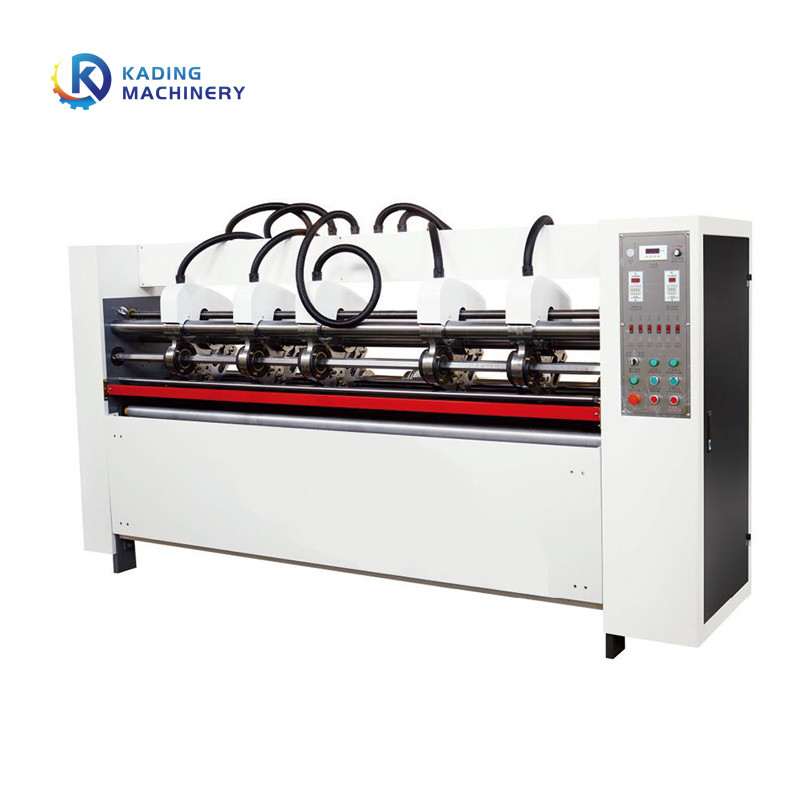 8 Shrafts Thin Blade Slitter Scorer Machine 70m/min Regulacja ręczna