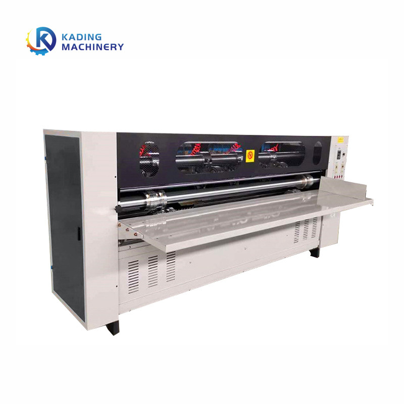 50m/min Slitter Scorer Machine Semi Auto do tektury falistej