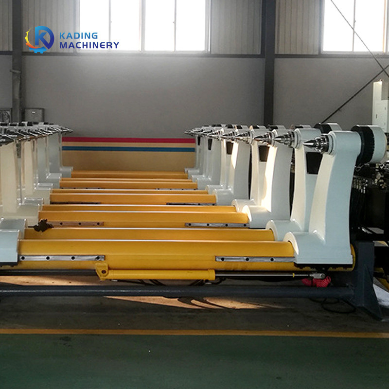 60-100 m / min Hydrauliczny stojak na rolki bez wałka z 6 cylindrami na papier 1600 mm