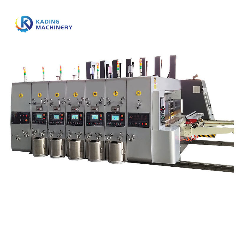 Kompletne automatyczne urządzenia do druku opakowań 200 sztuk na minutę Maksymalny karton Rozmiar 2800 * 1600mm