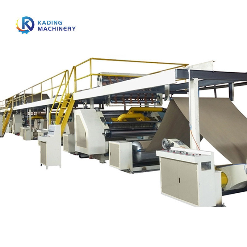 Linia produkcyjna 1800 mm z kartonem falistym z zestawkiem gantry dla 3 / 5 / 7 Ply Board