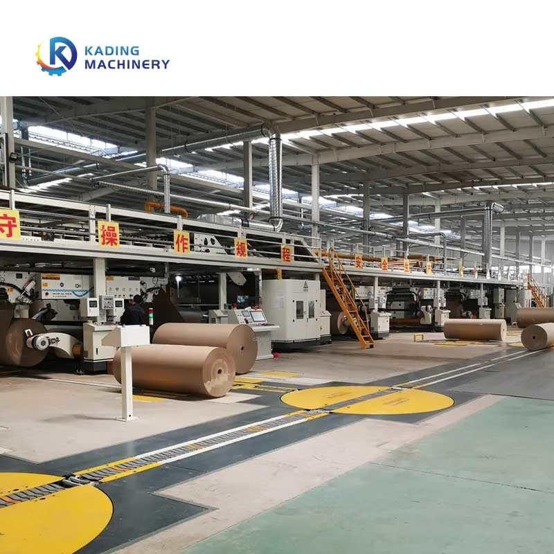 Linia produkcyjna 1800 mm z kartonem falistym z zestawkiem gantry dla 3 / 5 / 7 Ply Board